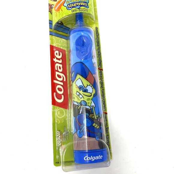 Colgate Nickelodeon SpongeBob Squarepants Battery Powered Toothbrush Vintage - Picture 6 of 7